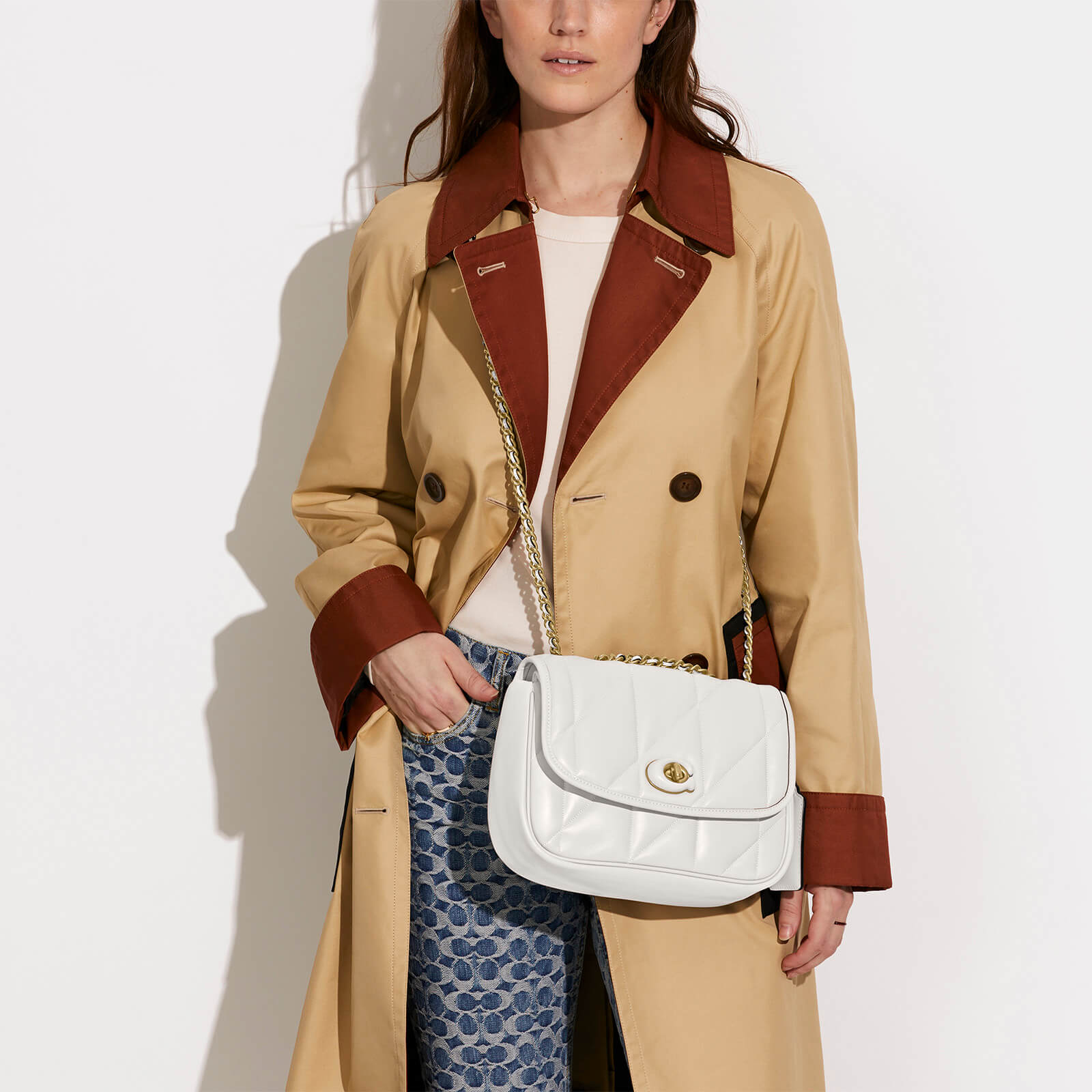 Coach Madison Quilted Leather Shoulder Bag