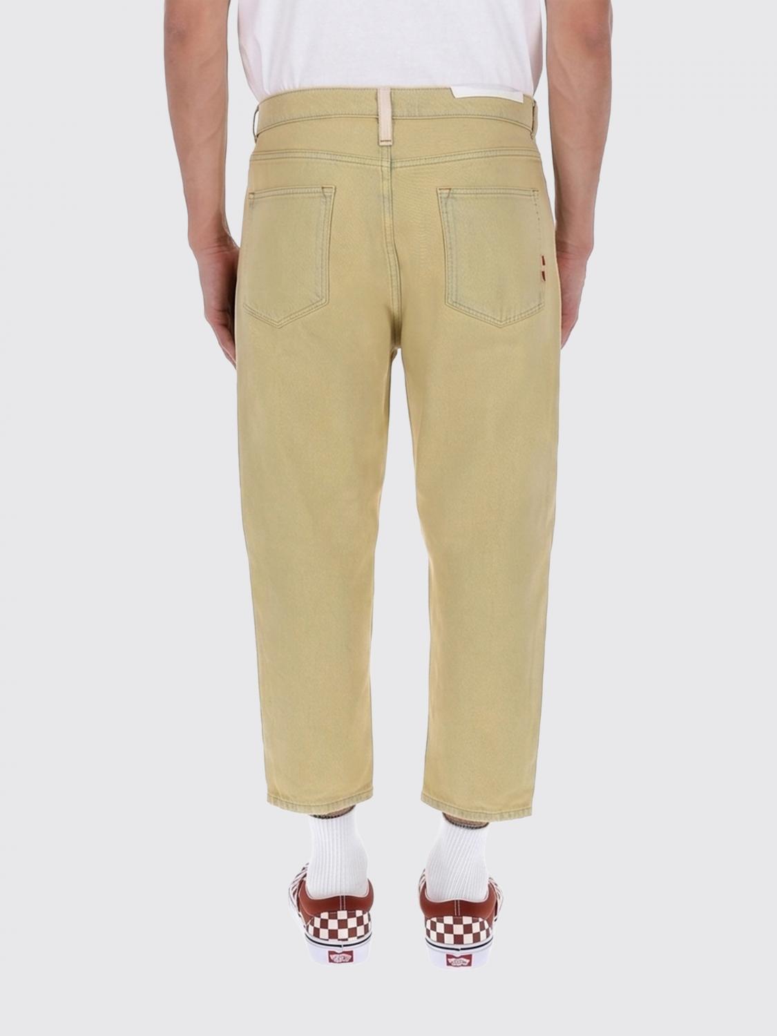Jeans Men color Beige