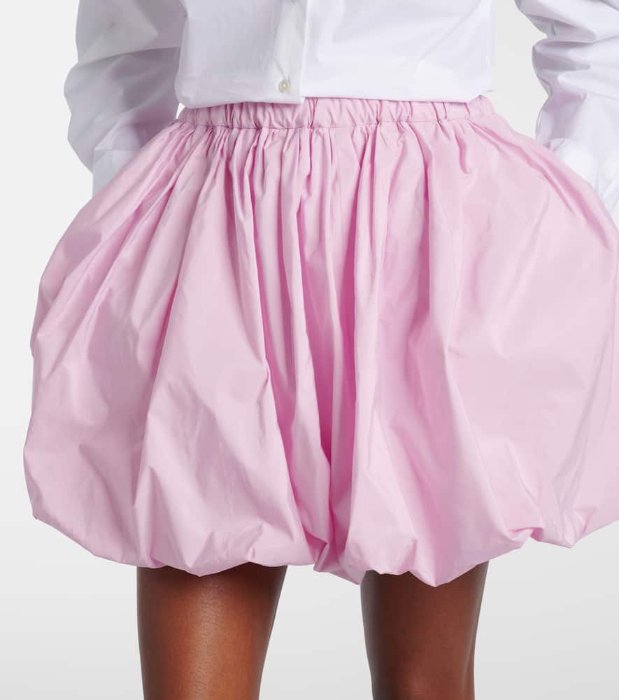 Gathered miniskirt