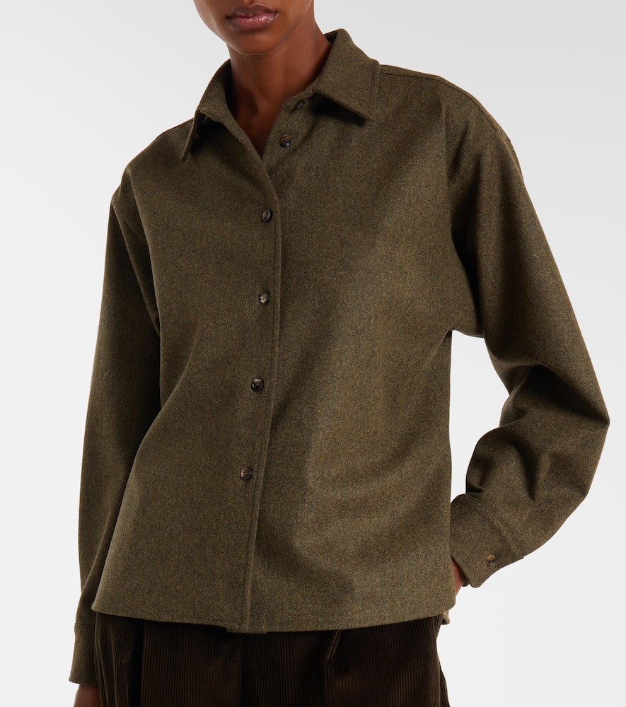 Benares wool shirt