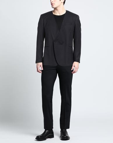 Man Blazer Midnight blue Size 40 Polyester, Viscose, Elastane