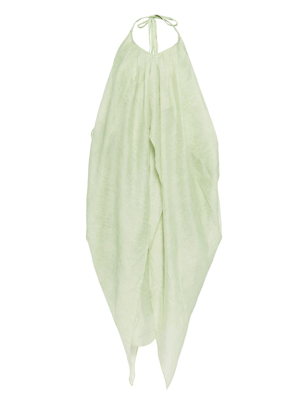 Halter midi dress - Green