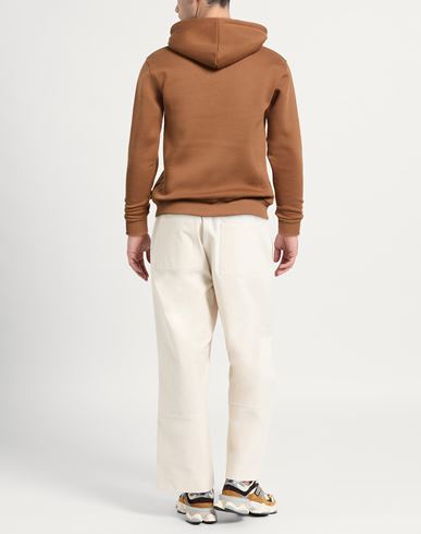 Man Sweatshirt Camel Size S Polyester, Cotton