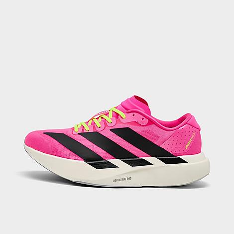 Women's adiZero EVO SL Running Shoes in Lucid Pink/Core Black/White