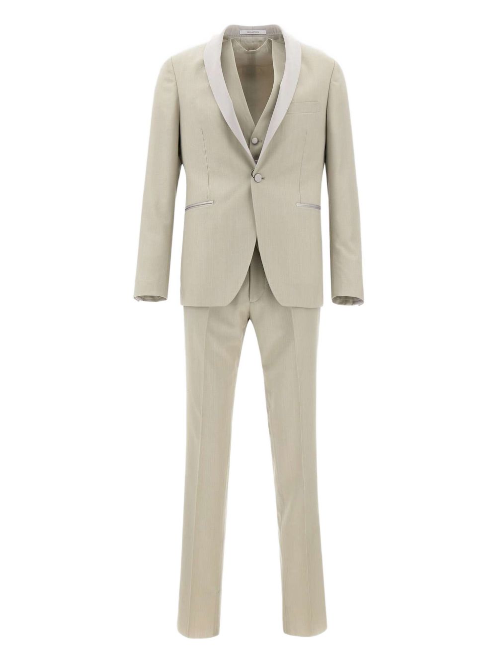 Tagliatore wool suit - Neutrals