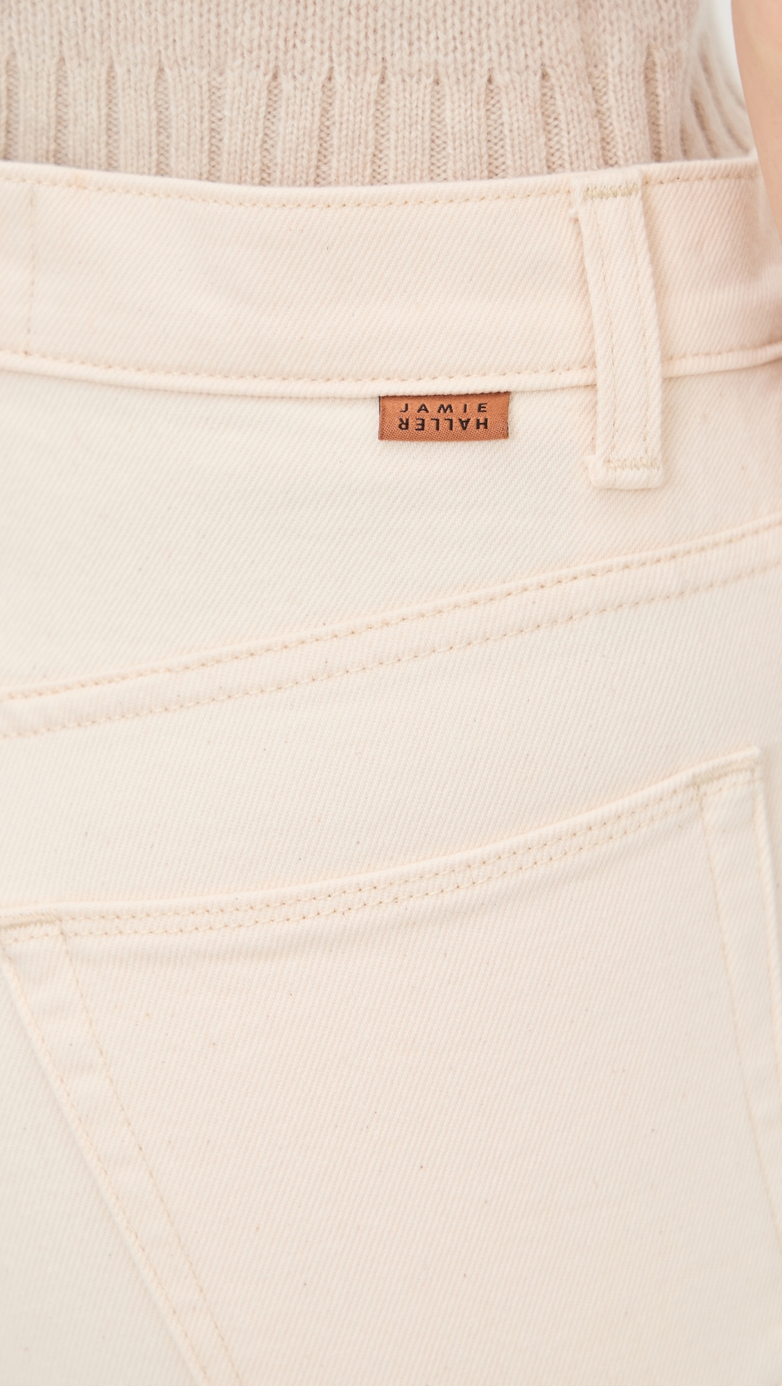 The Crease Jeans Ecru