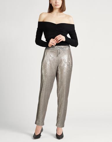 Woman Pants Sand Size 4 Polyester