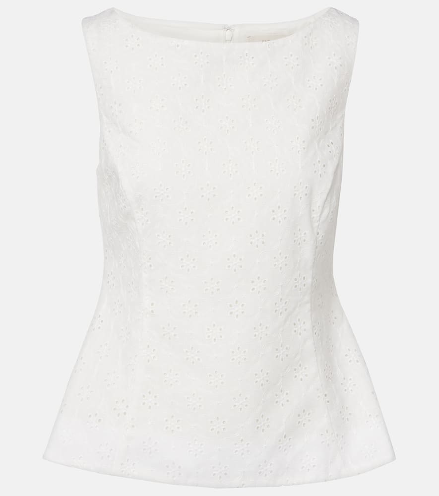 Olivia broderie anglaise top