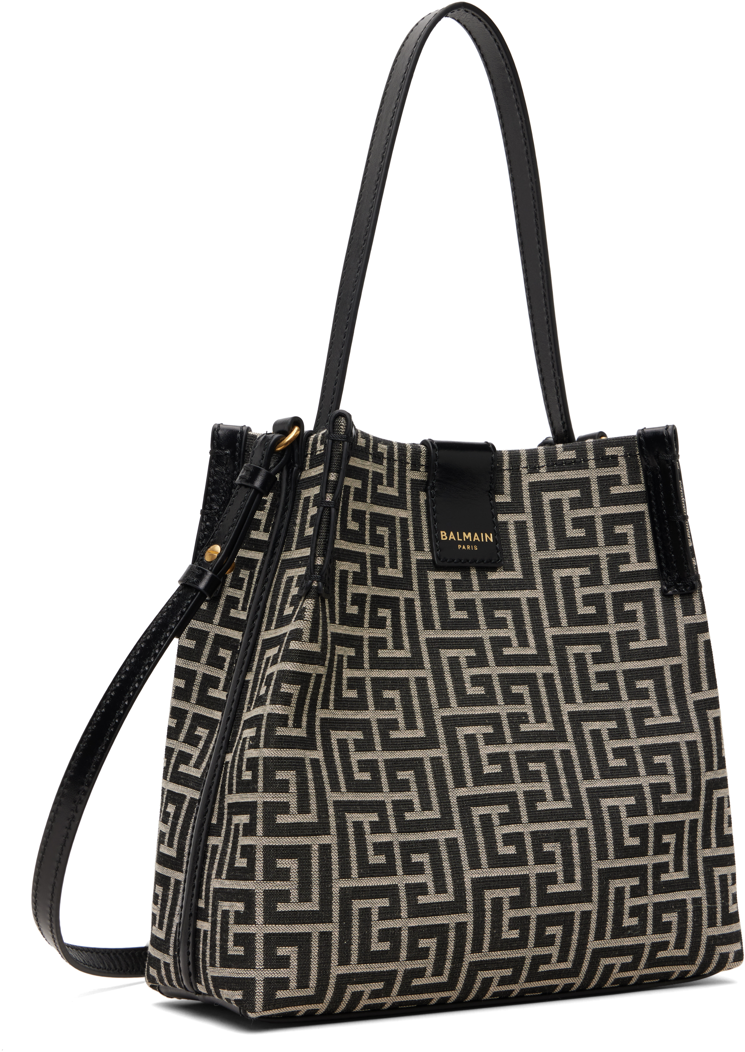 Black & Off-White Release Bucket Bag