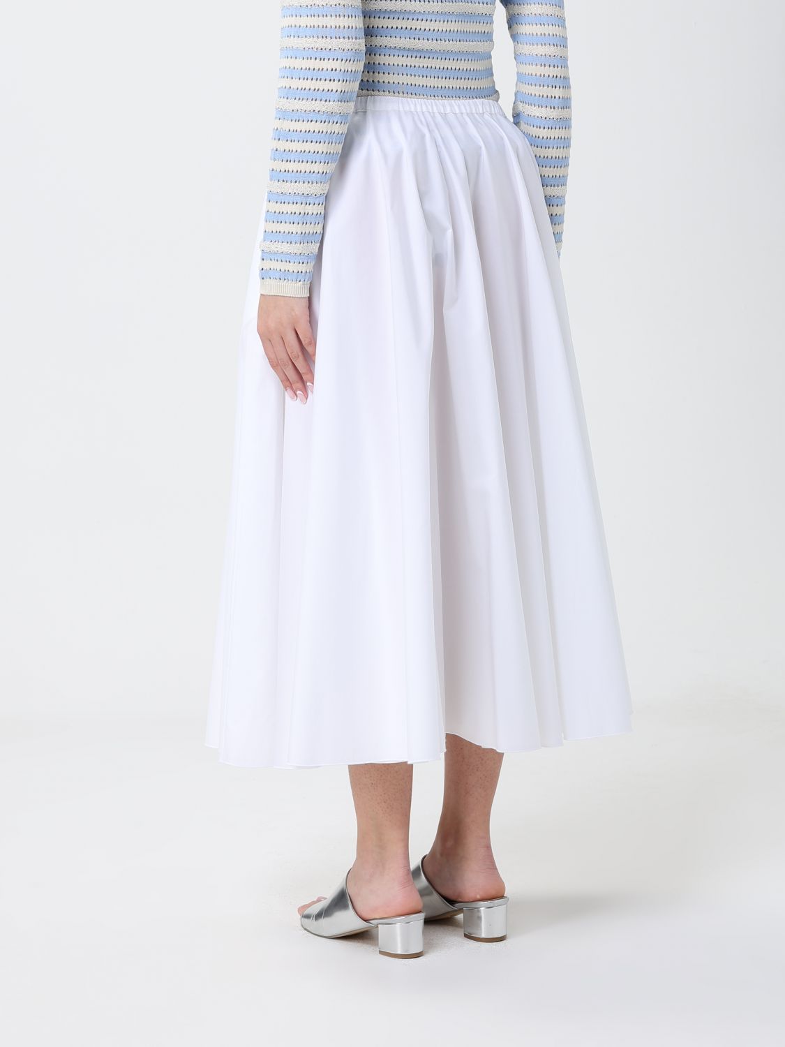 Skirt Woman color White