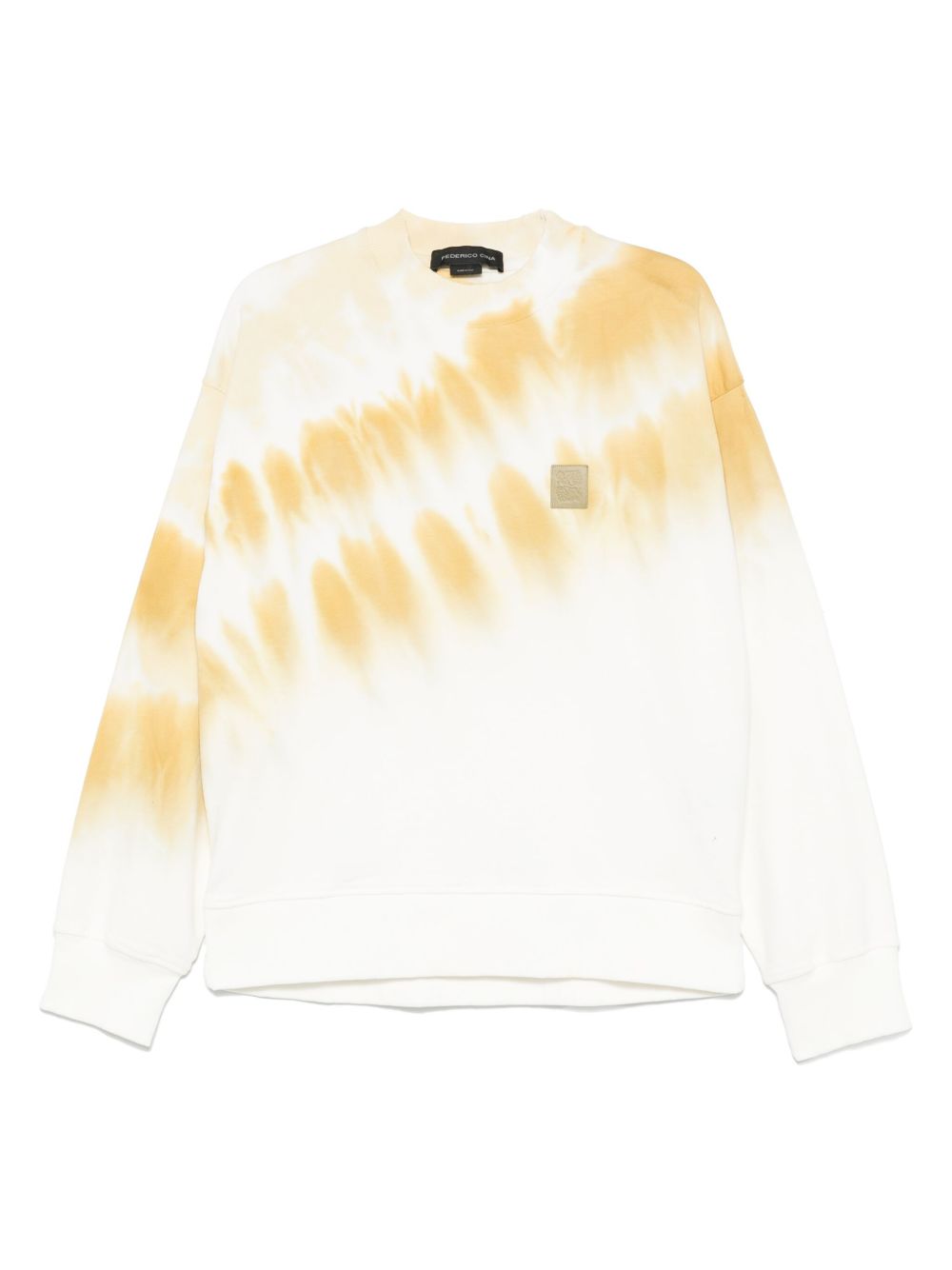 Tie-dye jumper - White