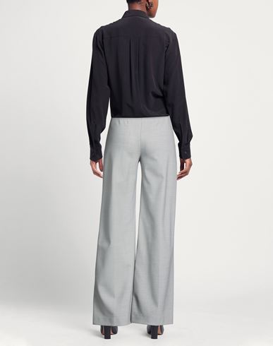 Woman Pants Grey Size 4 Wool, Polyester, Elastane
