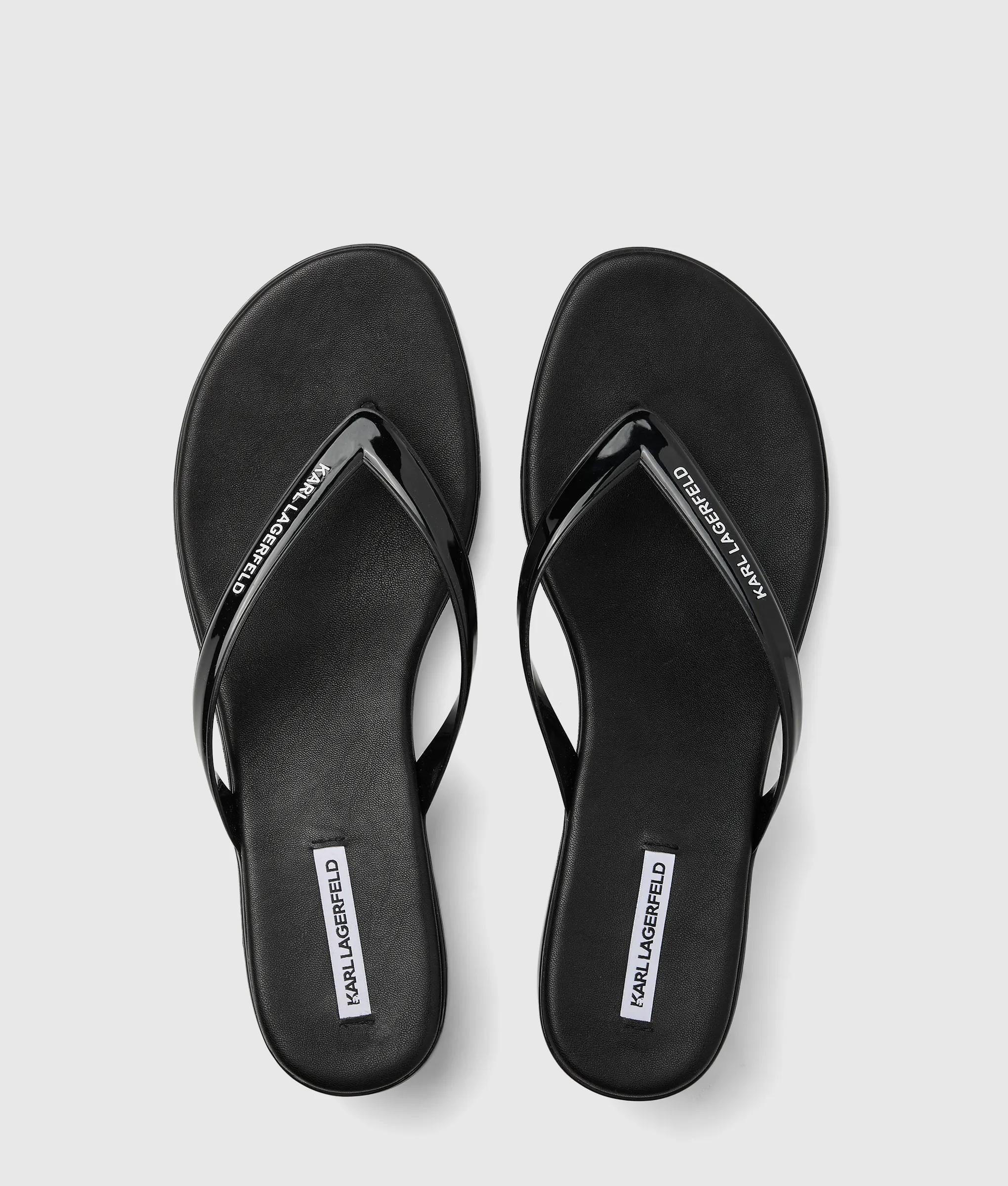 Karl Lagerfeld - Sandales À Talons Jelly, Femme, Noir