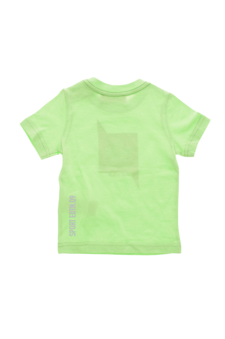Babies Light Green Graphic T-Shirt