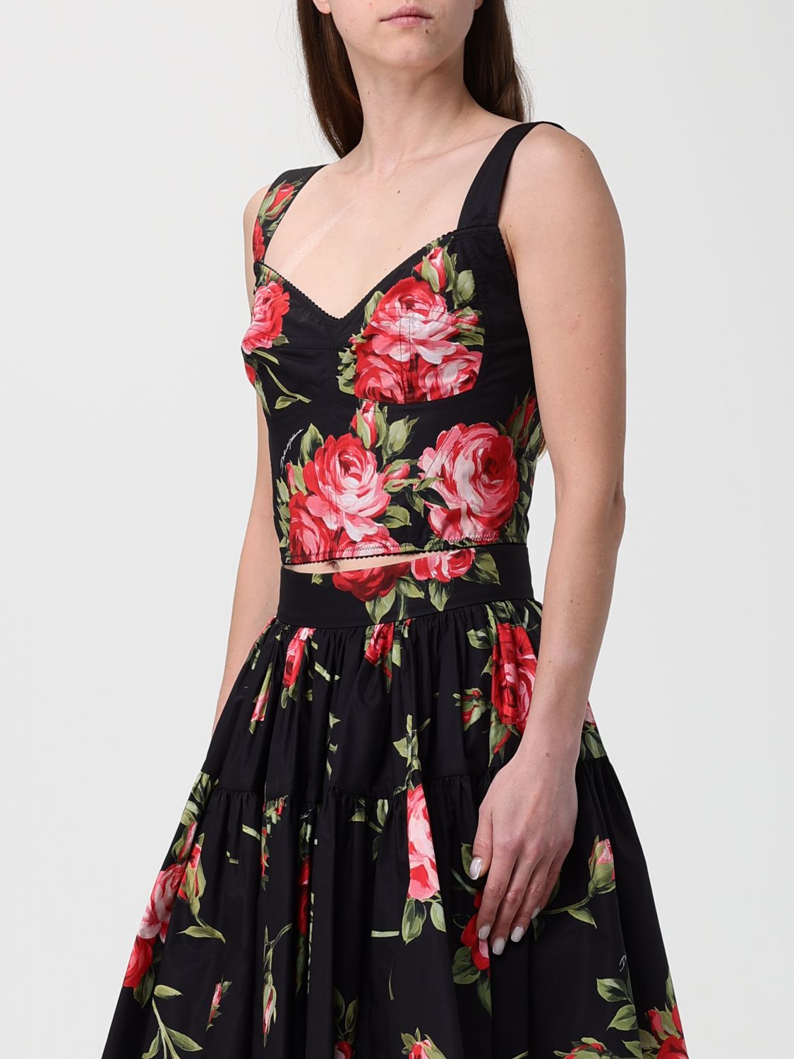 Top Woman color Black