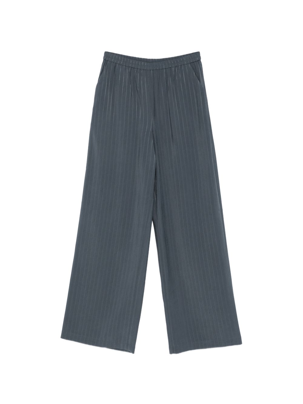 Pinstriped trousers