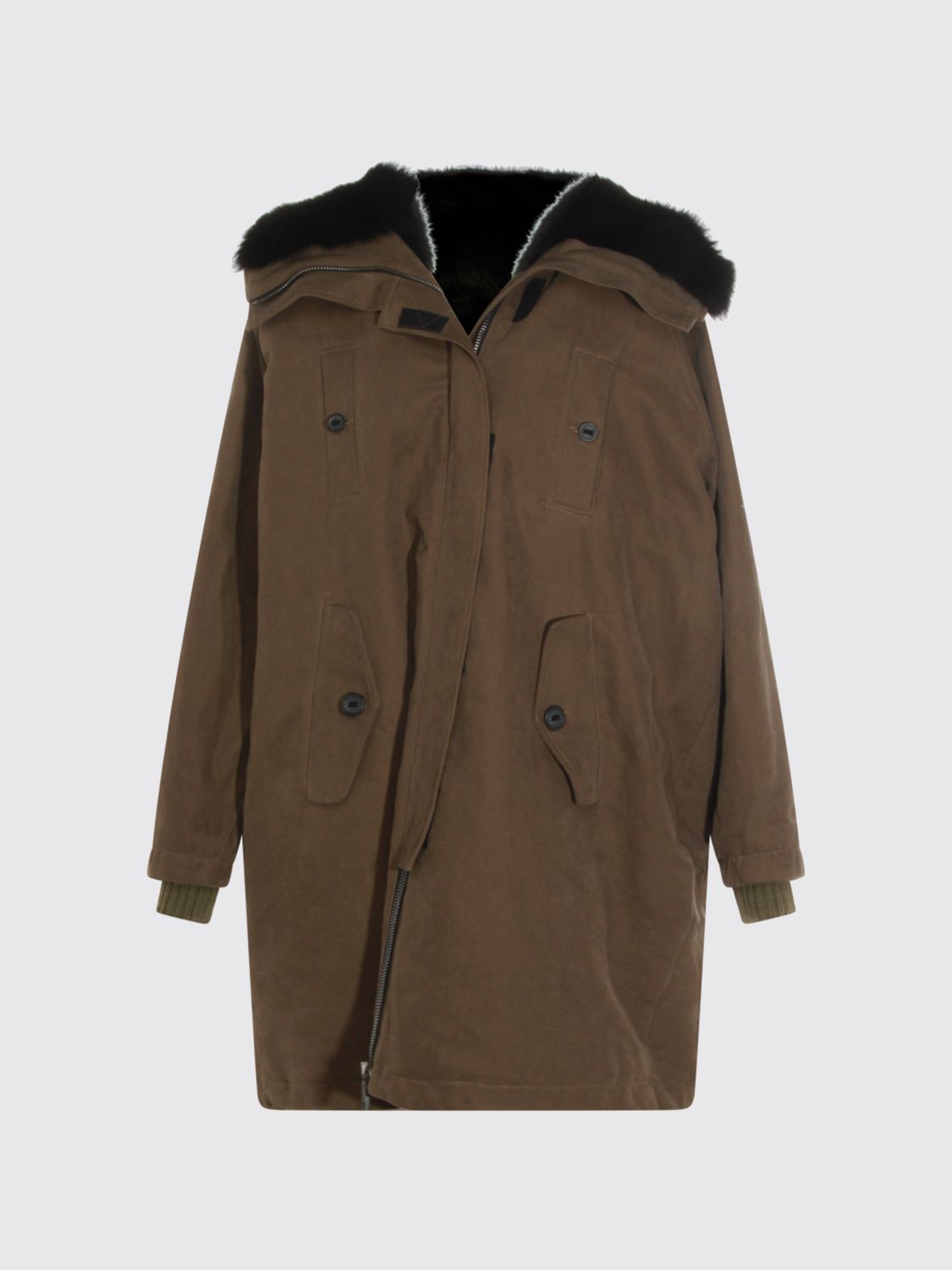 Jacket Woman color Green