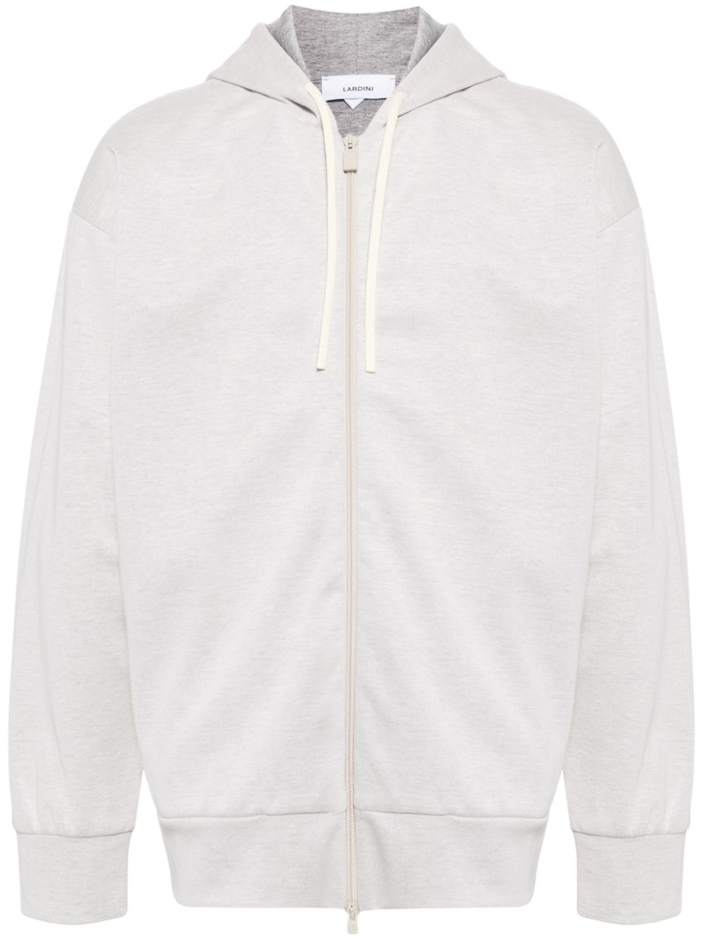 Zip-up hoodie - White