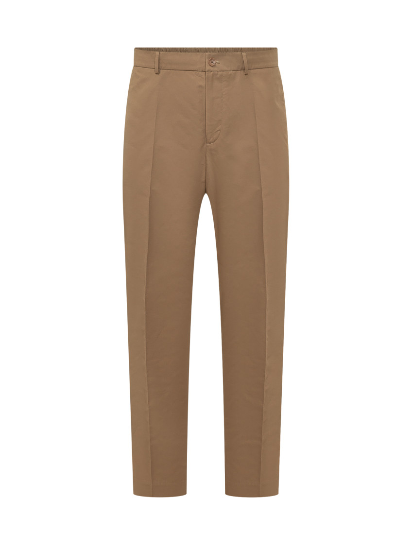 Technical Cotton Blend Pants