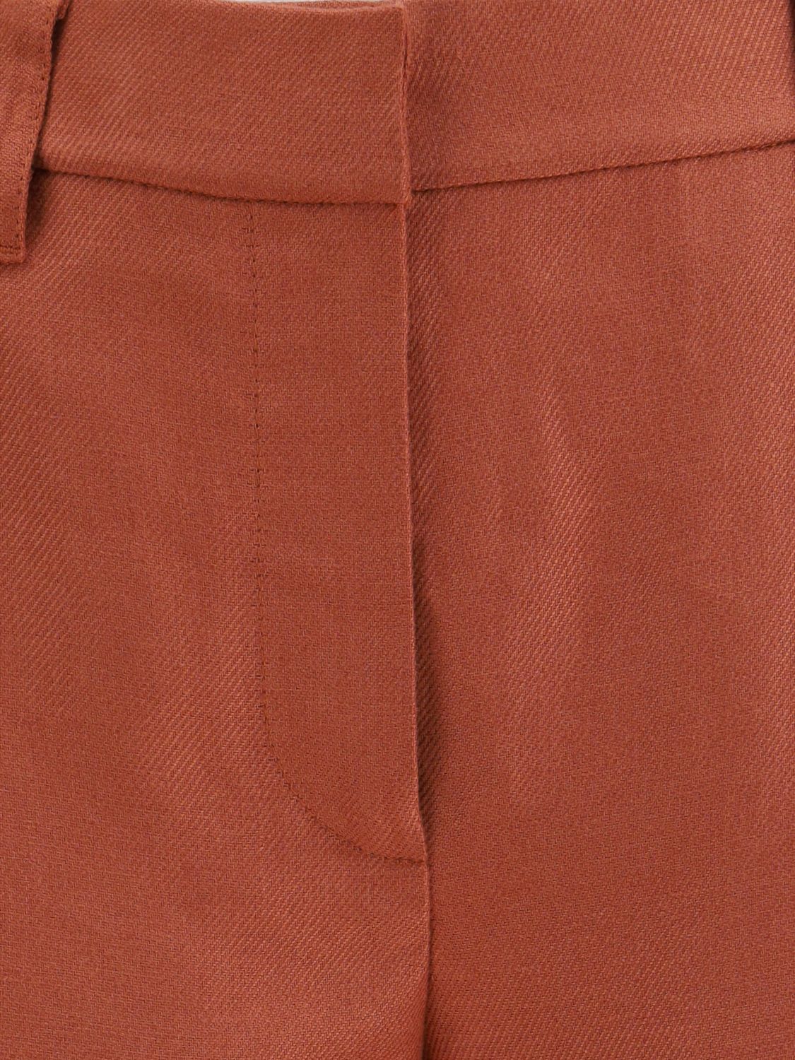 Pants Woman color Brown