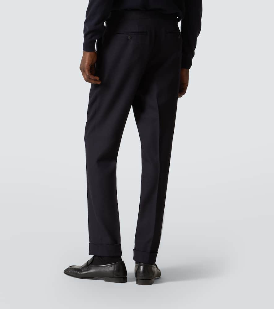 Amie wool straight pants
