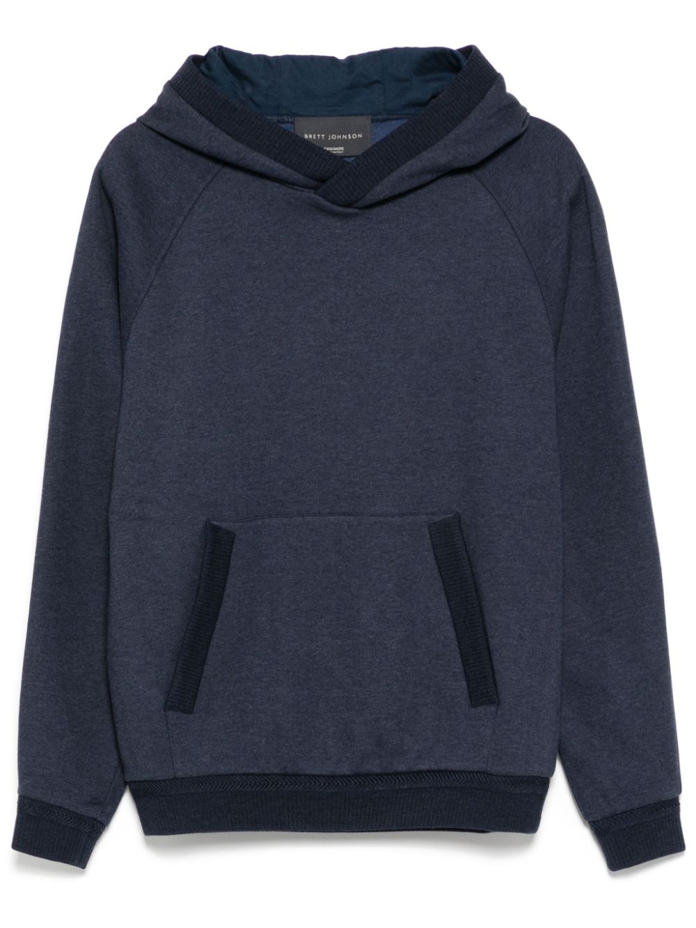 Mélange hoodie - Blue
