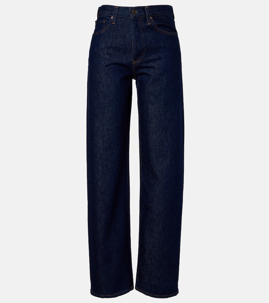 Arc mid-rise wide-leg jeans