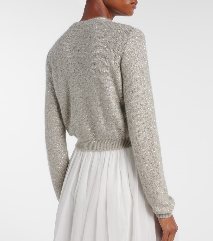 Sequined sweater