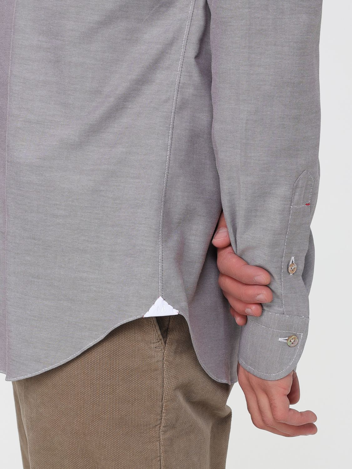 Shirt Men color Brown