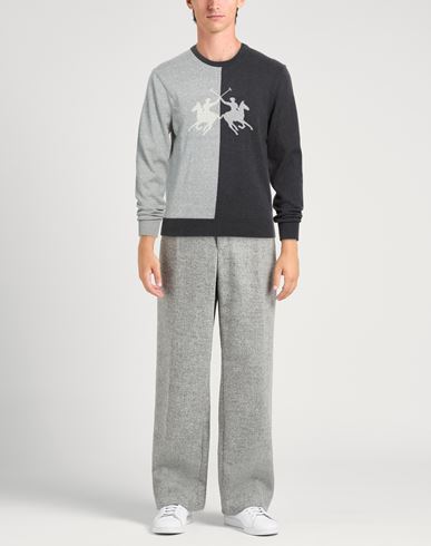 Man Sweater Charcoal Size S Cotton