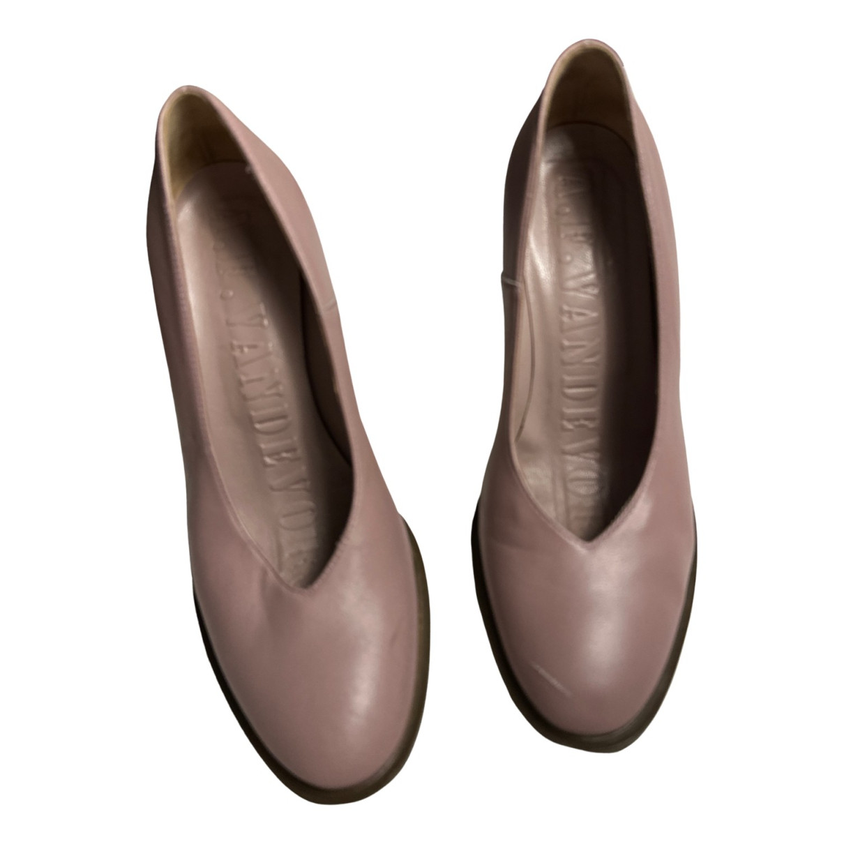 Heels A. F.Vandevorst Leather for Female 36 IT