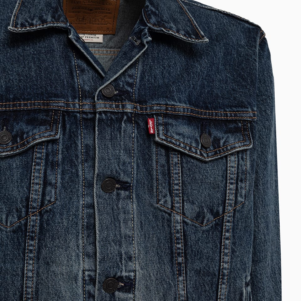 Trucker denim jacket - Blue