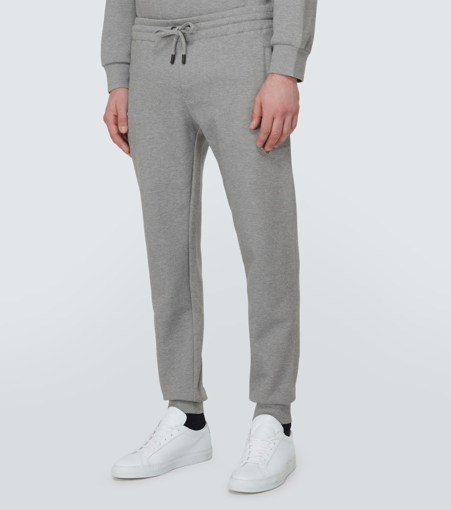 Cotton-blend sweatpants
