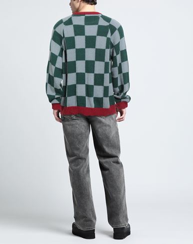 Stockholm (surfboard) Club Man Sweater Green Size XL Acrylic, Mohair wool, Polyamide