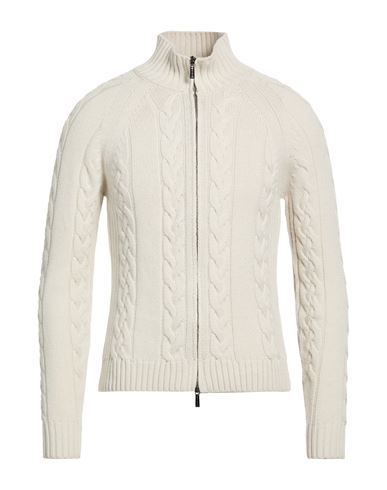 Man Cardigan Beige Size 38 Cashmere