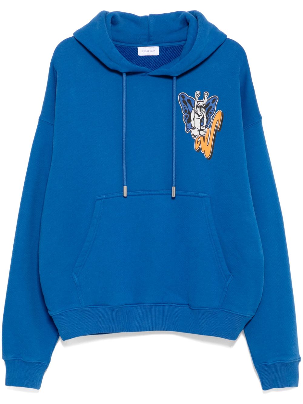Graphic-print hoodie - Grey