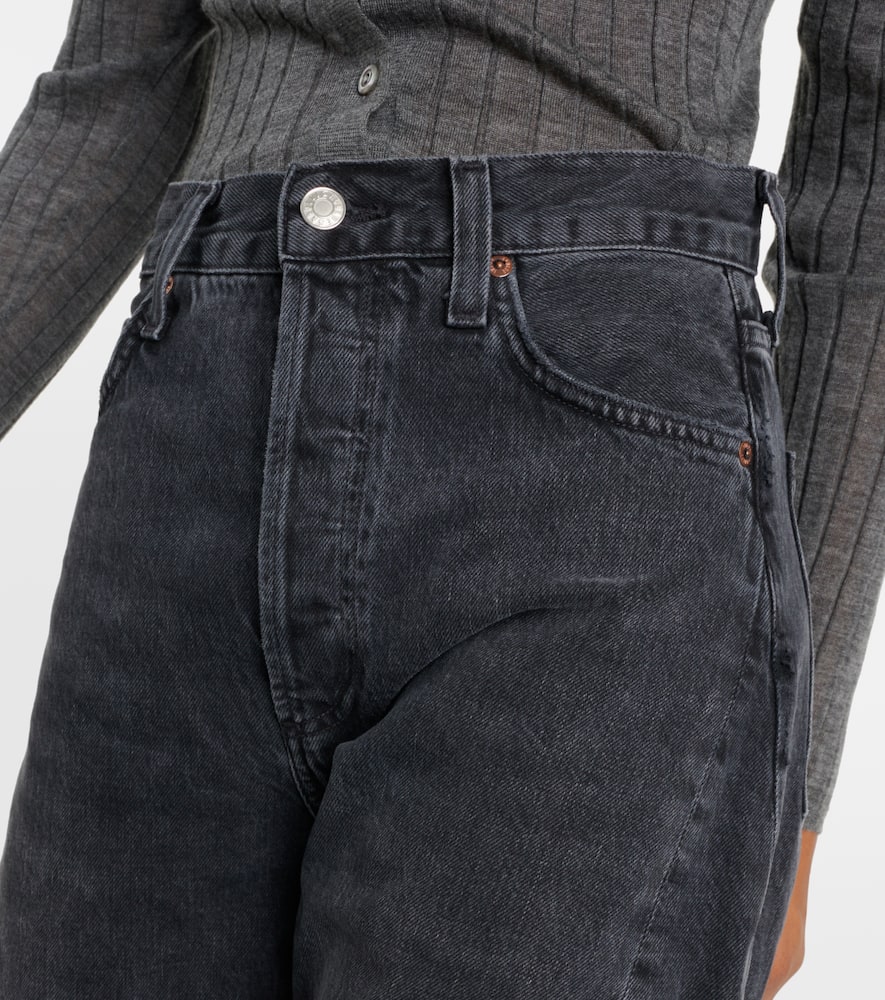 Agolde Luna high-rise barrel-leg jeans