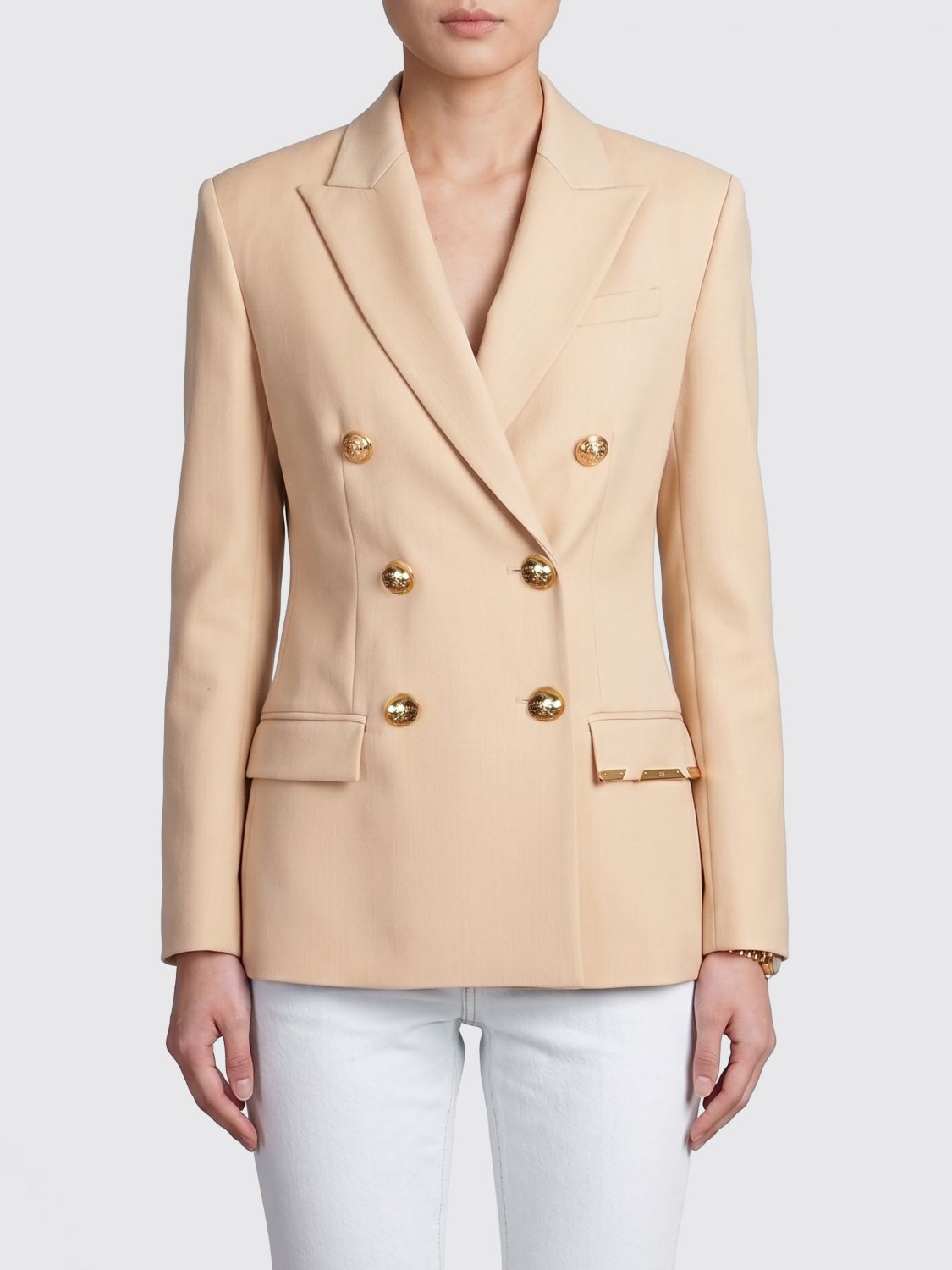Blazer Woman color Green