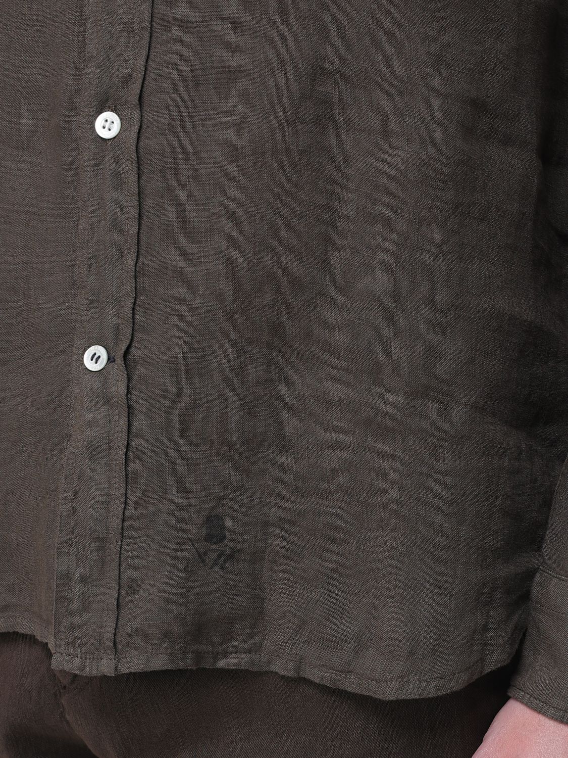Shirt Men color Brown
