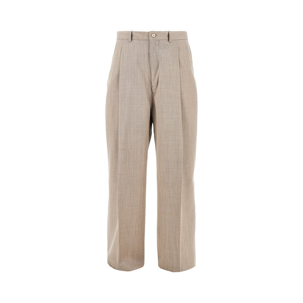 CMMN SWDN 'Midas' melangé viscose pants Man 50