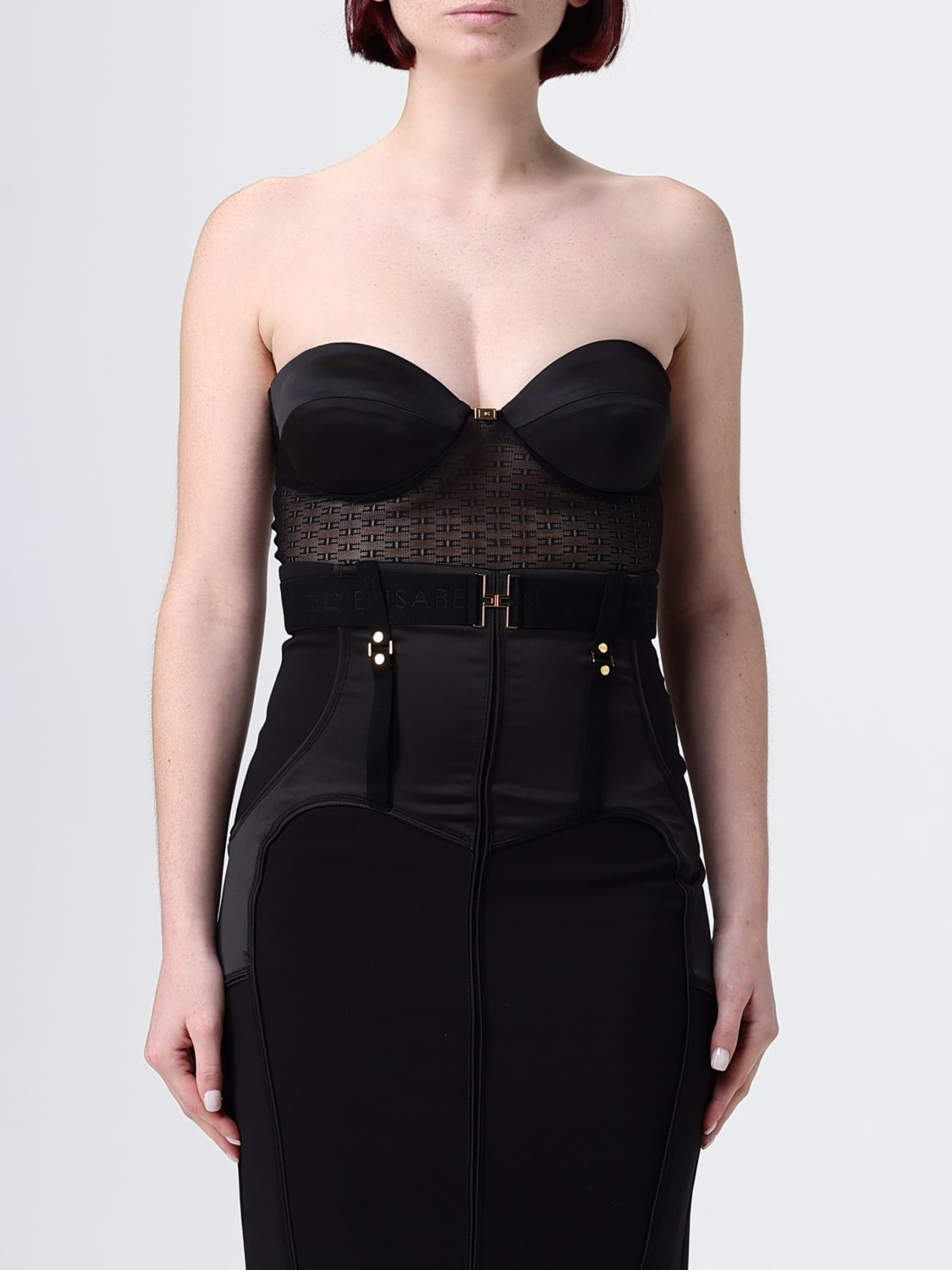 Top Woman color Black