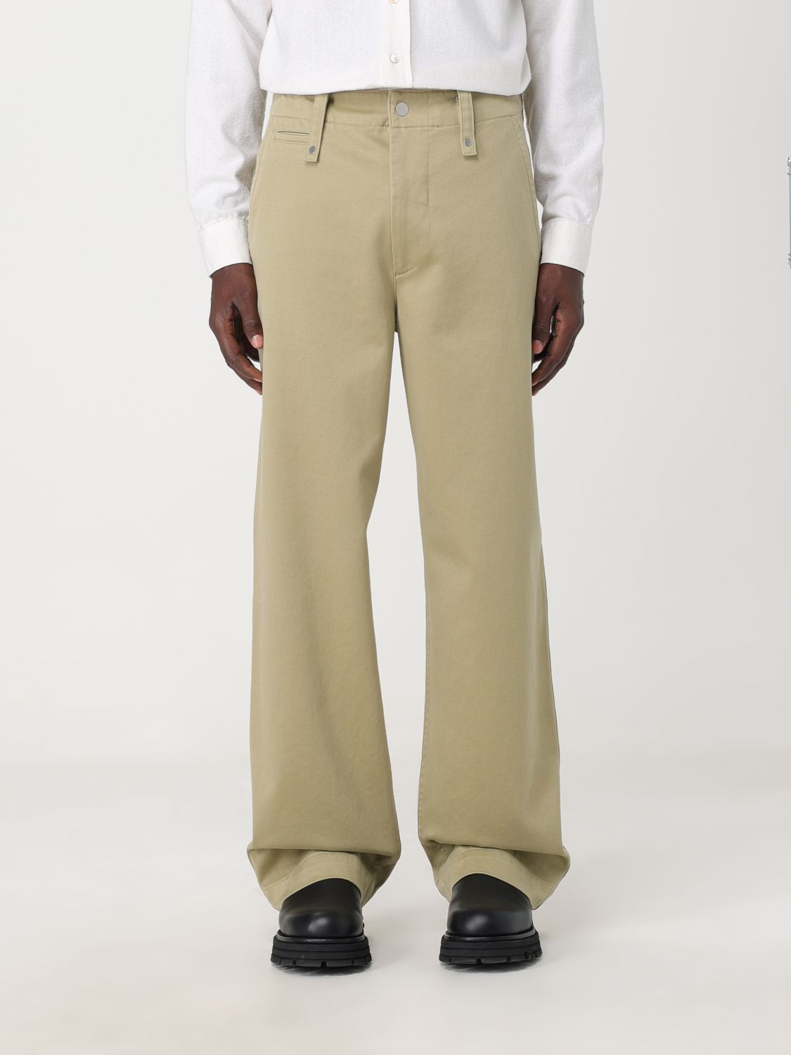 Pants Men color Beige