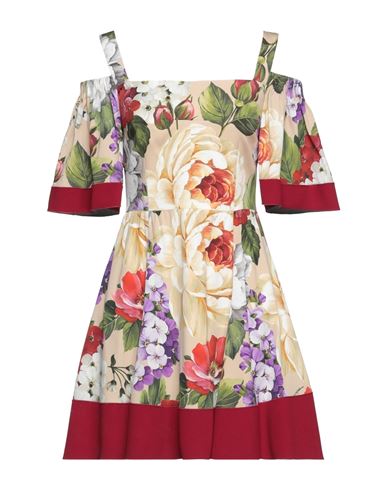 Woman Short dress Beige