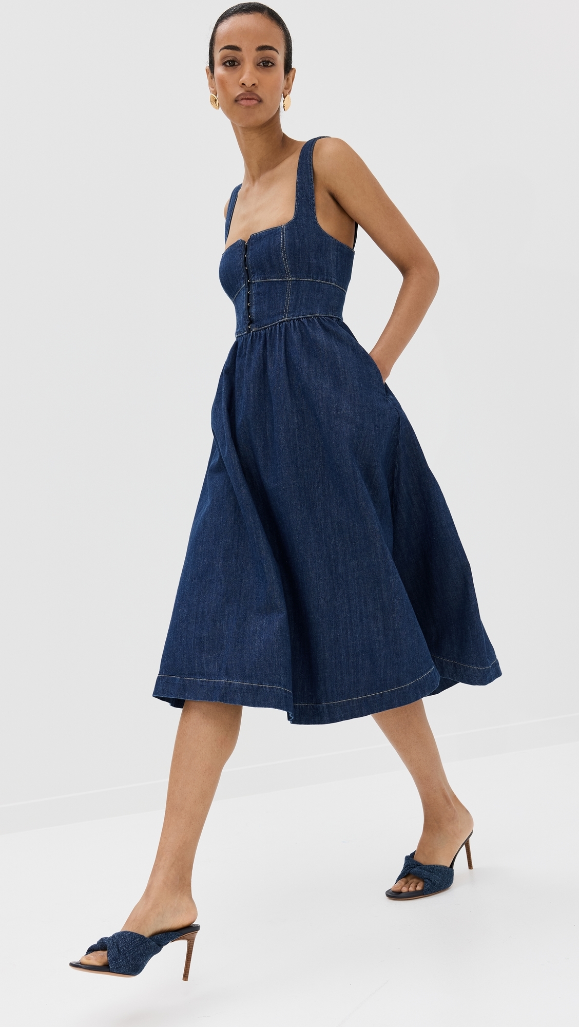Tagliatelle Denim Dress Ellis