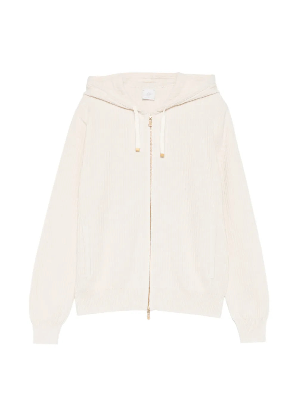 Zip Hoodie Hoodie — ivory