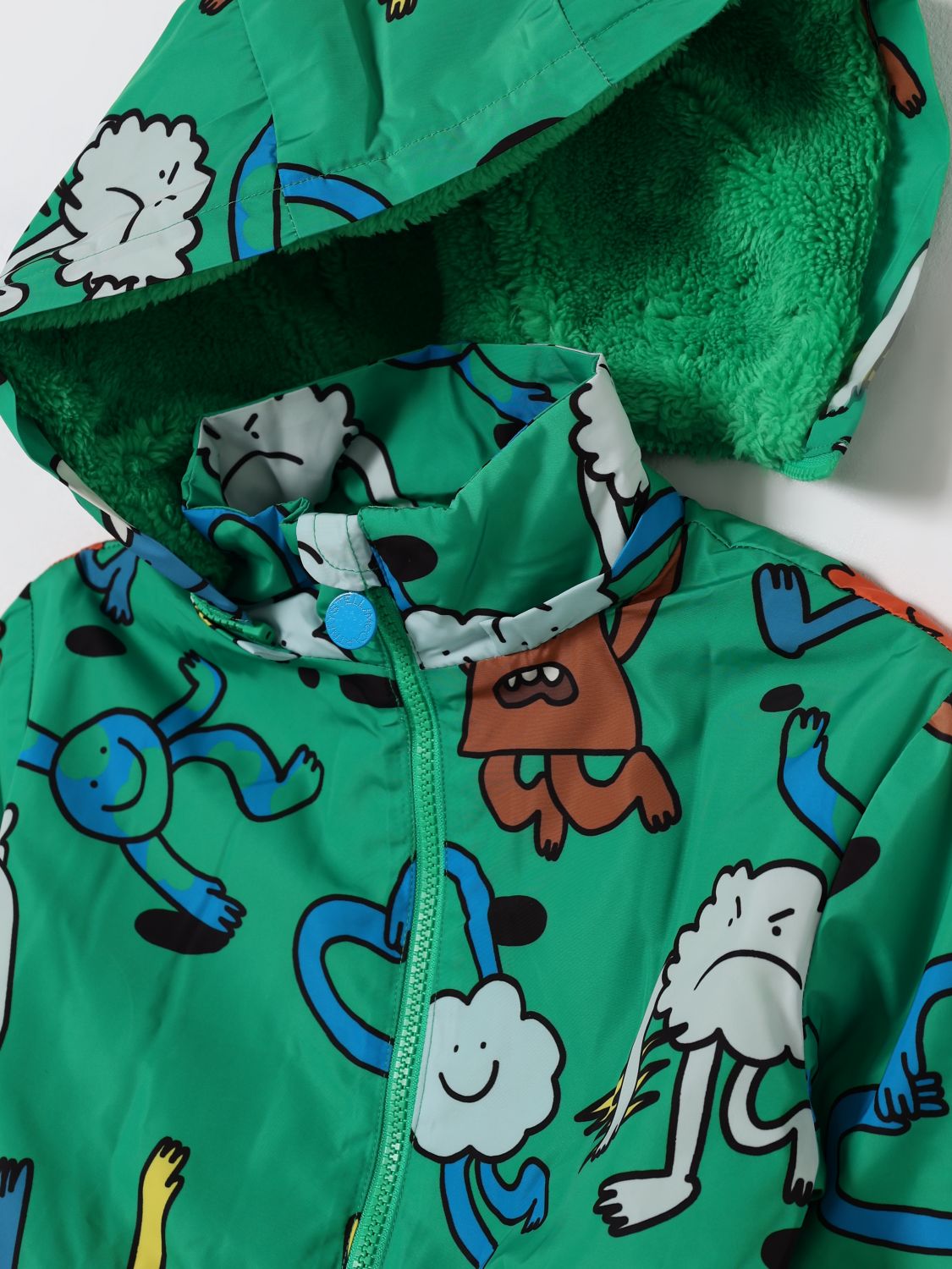 Jacket Kids color Green