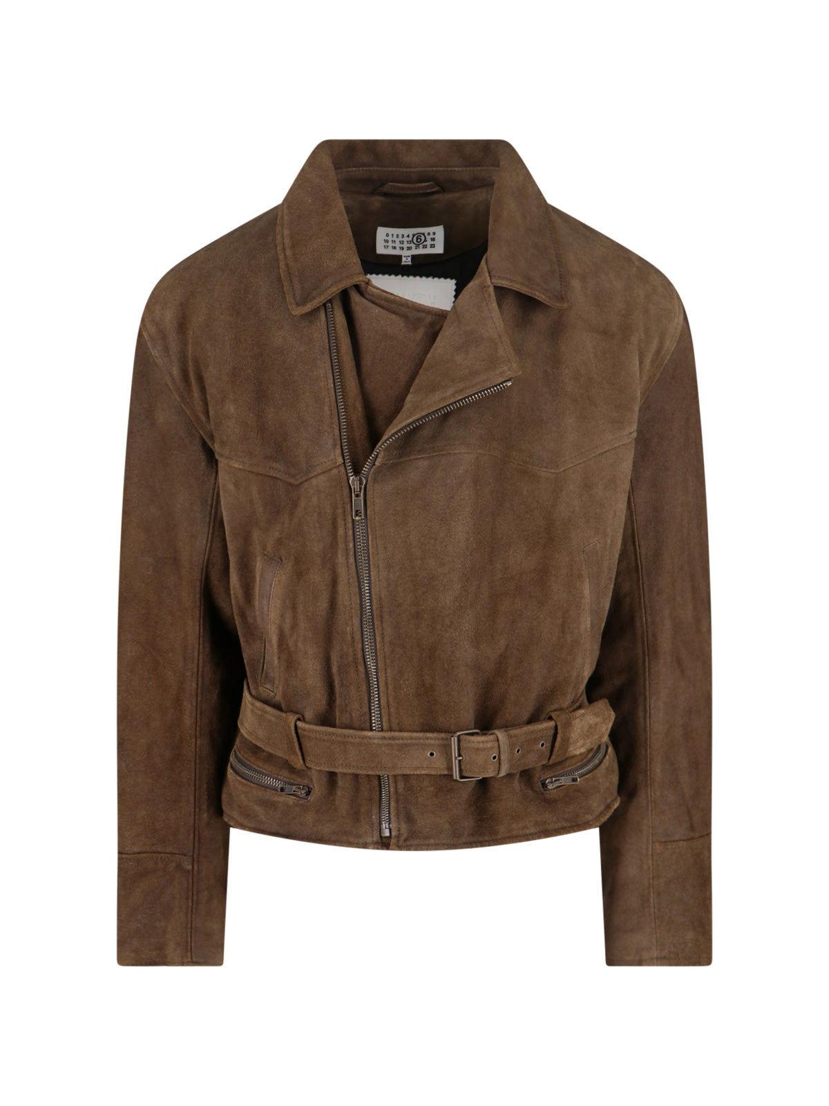 Men's 100% Cow Leather Jacket with Viscose Lining