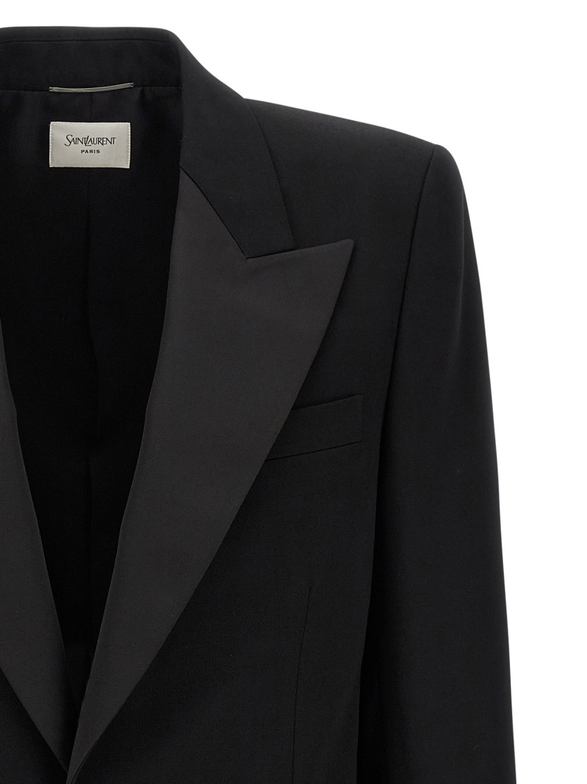 Black Wool Blazer