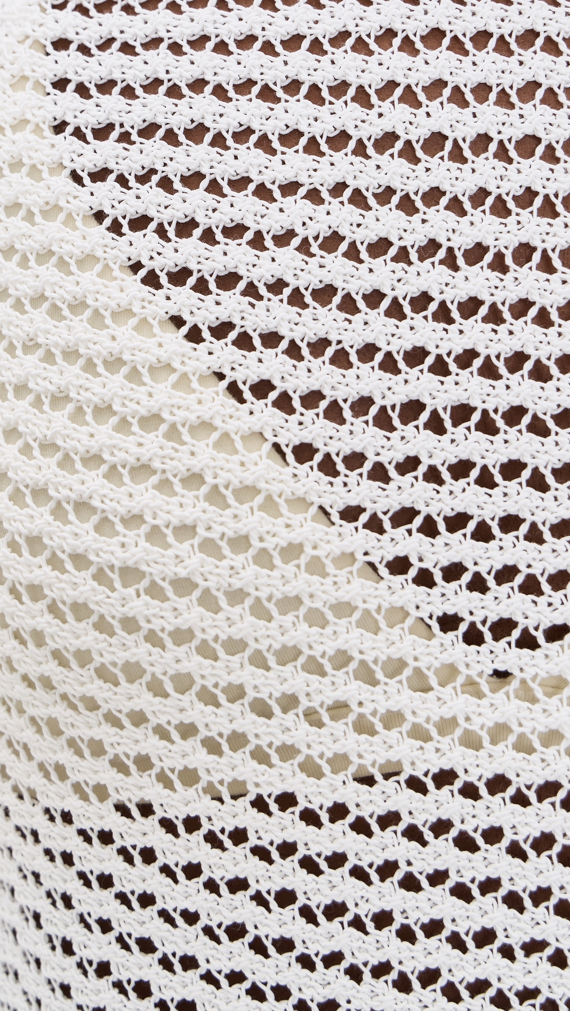Cotton Cord Tank Top Optic White