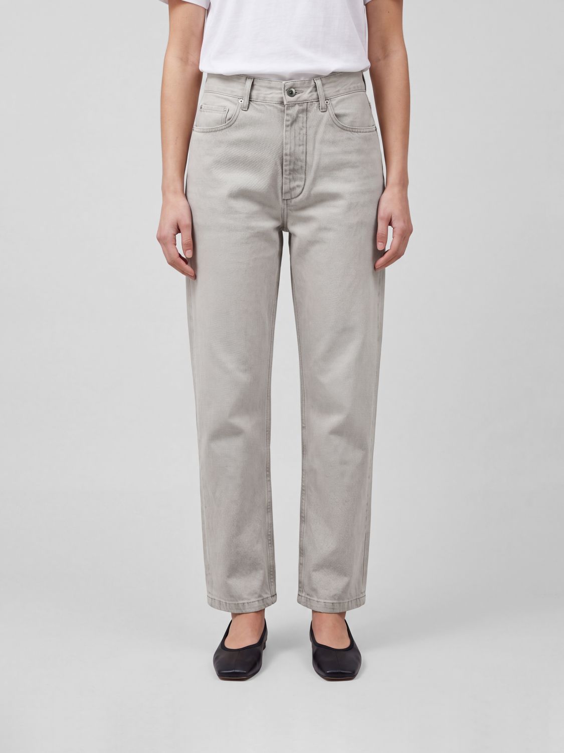 Jeans Woman color White